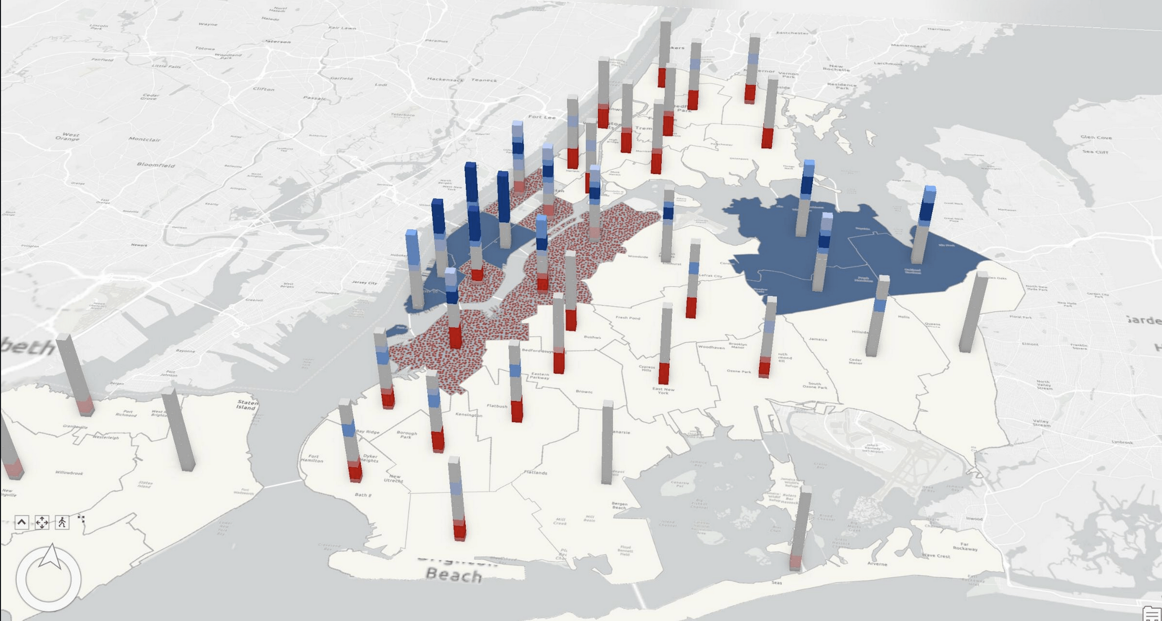 Air pollution data for NYC.