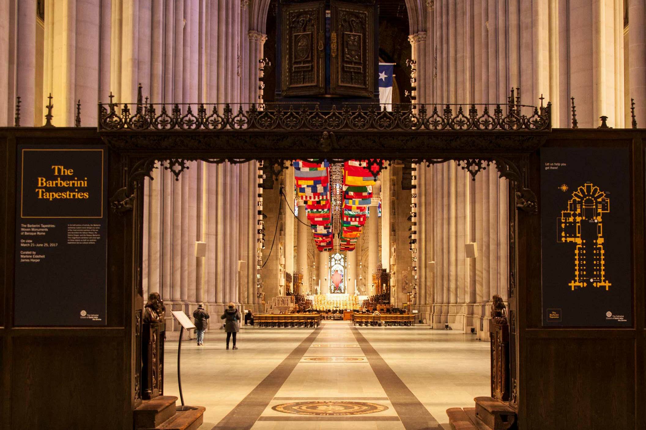 Exhibition Design Saint John the Divine.